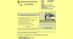 Desktop Screenshot of california-driving-school.com